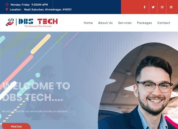 DBS TECH Pvt. Ltd - Software Company In Ahmednagar | Digital Marketing Company In Ahmednagar | Website Design | SEO